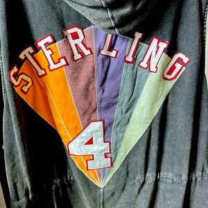 Free People Charcoal Sleeveless Hooded Vest